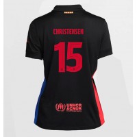 Camiseta Barcelona Andreas Christensen #15 Visitante Equipación para mujer 2024-25 manga corta